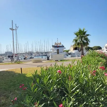 Terrasse Quai Du Port De Plaisance * Le Grau-du-Roi